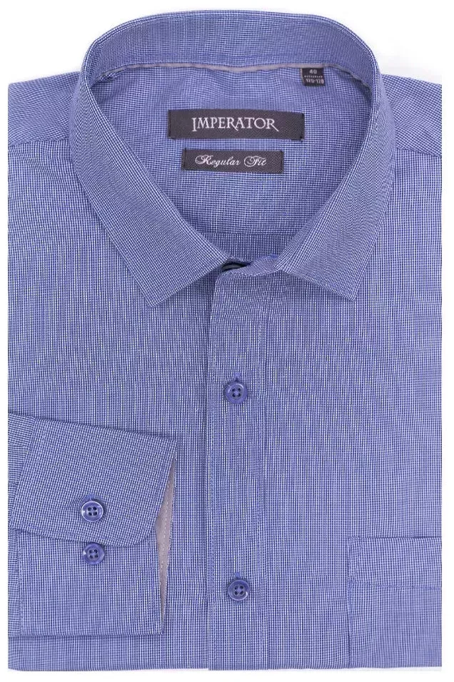 Рубашка GREG, Размер 174-184/39, Голубой